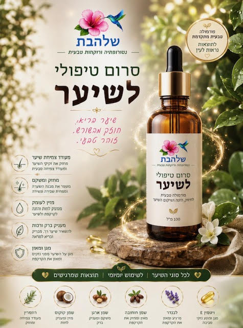 סרום לשיער לטיפול בנשירת שיער